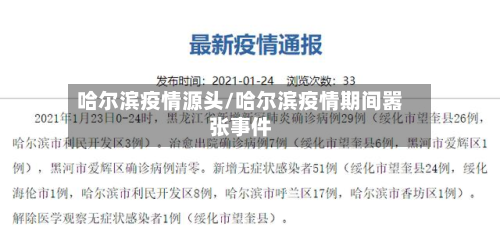 哈尔滨疫情源头/哈尔滨疫情期间嚣张事件