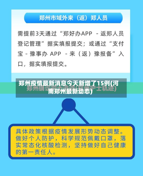 郑州疫情最新消息今天新增了15例(河南郑州最新动态)-第3张图片