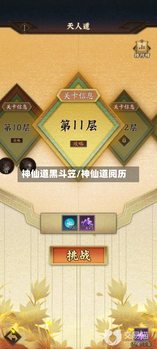 神仙道黑斗笠/神仙道阅历-第3张图片