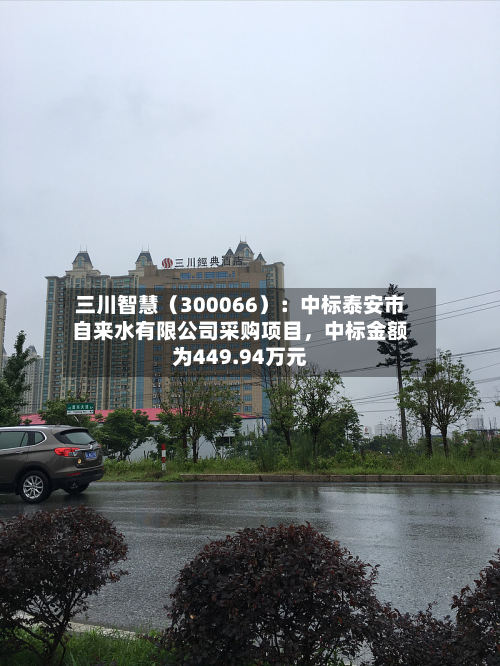 三川智慧（300066）：中标泰安市自来水有限公司采购项目，中标金额为449.94万元-第2张图片