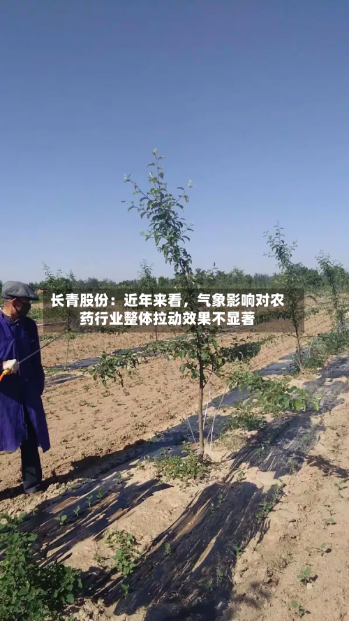 长青股份：近年来看，气象影响对农药行业整体拉动效果不显著-第2张图片