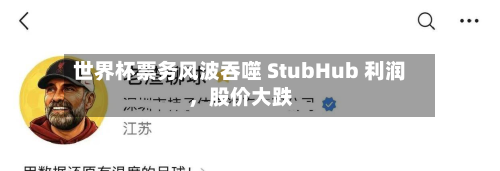 世界杯票务风波吞噬 StubHub 利润，股价大跌-第3张图片