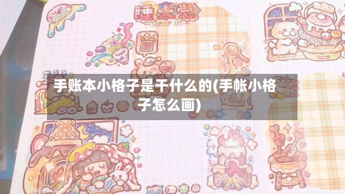 手账本小格子是干什么的(手帐小格子怎么画)-第2张图片