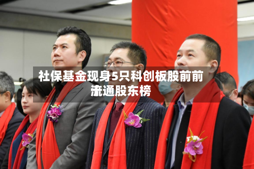 社保基金现身5只科创板股前前十流通股东榜-第3张图片