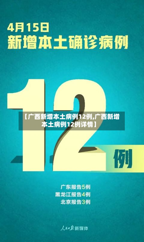 【广西新增本土病例12例,广西新增本土病例12例详情】