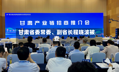 甘肃省委常委、副省长程晓波被查