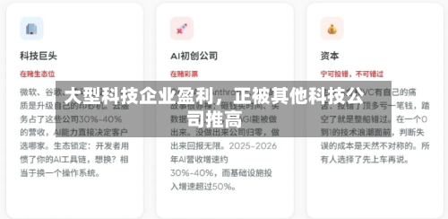 大型科技企业盈利，正被其他科技公司推高-第2张图片