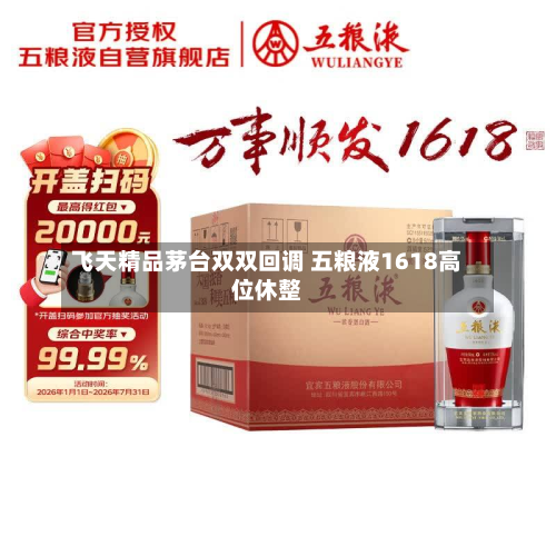 飞天精品茅台双双回调 五粮液1618高位休整