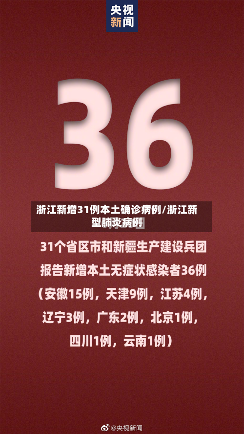 浙江新增31例本土确诊病例/浙江新型肺炎病例-第2张图片