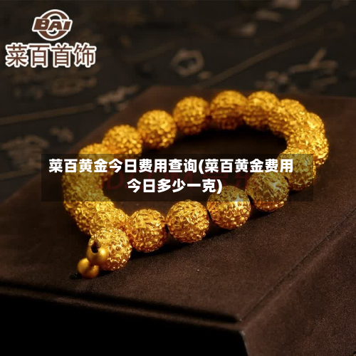 菜百黄金今日费用查询(菜百黄金费用今日多少一克)-第3张图片