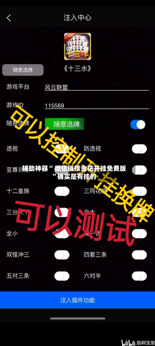 辅助神器“ 微信链接金花开挂免费版”确实是有挂的-第2张图片