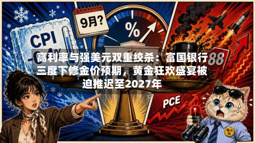 高利率与强美元双重绞杀：富国银行三度下修金价预期	，黄金狂欢盛宴被迫推迟至2027年-第1张图片