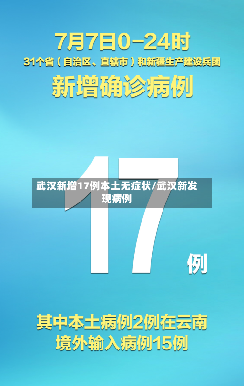 武汉新增17例本土无症状/武汉新发现病例-第2张图片