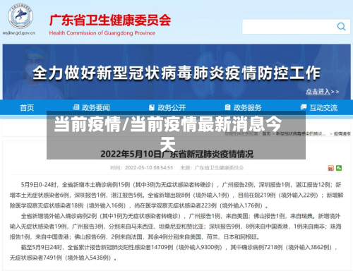 当前疫情/当前疫情最新消息今天-第3张图片