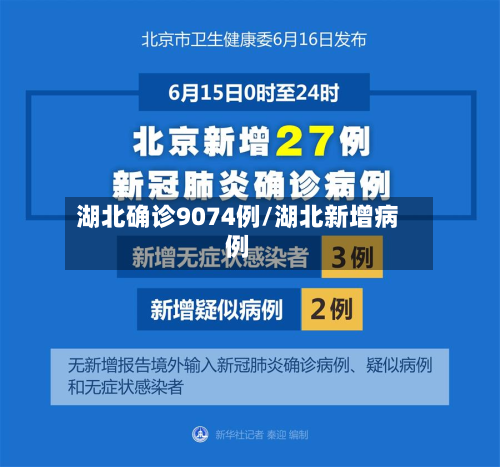 湖北确诊9074例/湖北新增病例