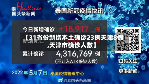 【31省份新增本土确诊23例天津8例,天津市确诊人数】-第3张图片