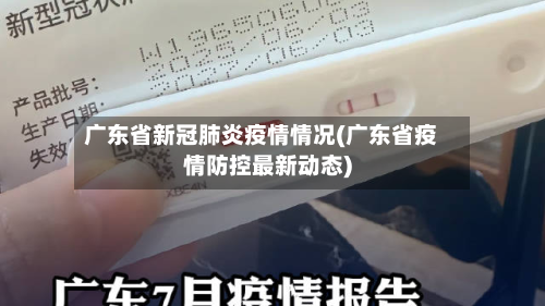 广东省新冠肺炎疫情情况(广东省疫情防控最新动态)
