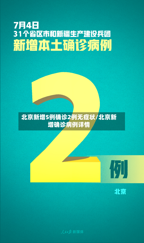 北京新增5例确诊2例无症状/北京新增确诊病例详情