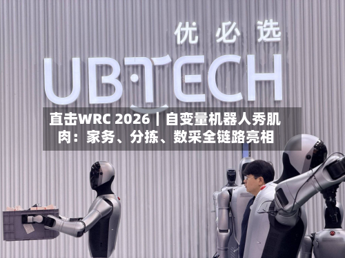 直击WRC 2026｜自变量机器人秀肌肉：家务、分拣、数采全链路亮相-第3张图片