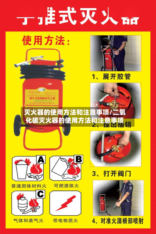灭火器的使用方法和注意事项/二氧化碳灭火器的使用方法和注意事项