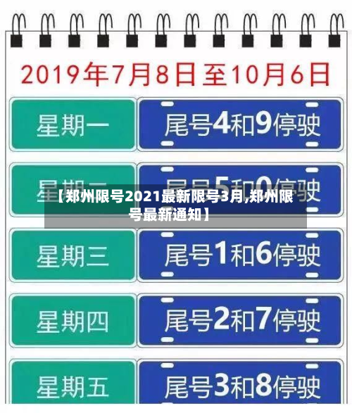 【郑州限号2021最新限号3月,郑州限号最新通知】-第3张图片
