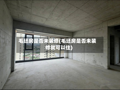 毛坯房是否未装修(毛坯房是否未装修就可以住)