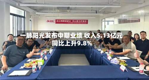 一脉阳光发布中期业绩 收入5.13亿元同比上升9.8%-第1张图片
