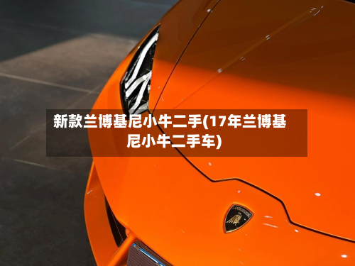 新款兰博基尼小牛二手(17年兰博基尼小牛二手车)