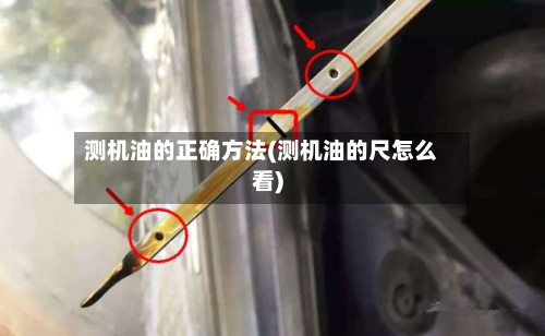 测机油的正确方法(测机油的尺怎么看)-第2张图片