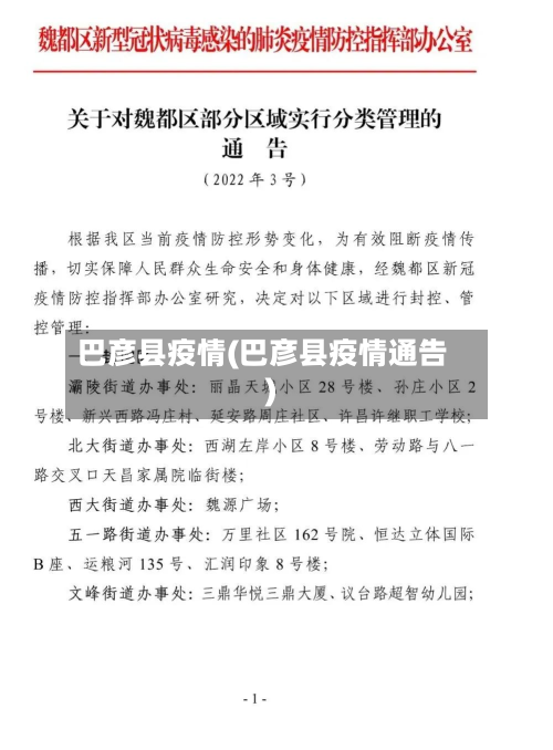 巴彦县疫情(巴彦县疫情通告)-第3张图片