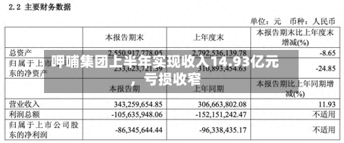 呷哺集团上半年实现收入14.93亿元，亏损收窄-第3张图片
