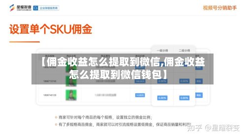 【佣金收益怎么提取到微信,佣金收益怎么提取到微信钱包】