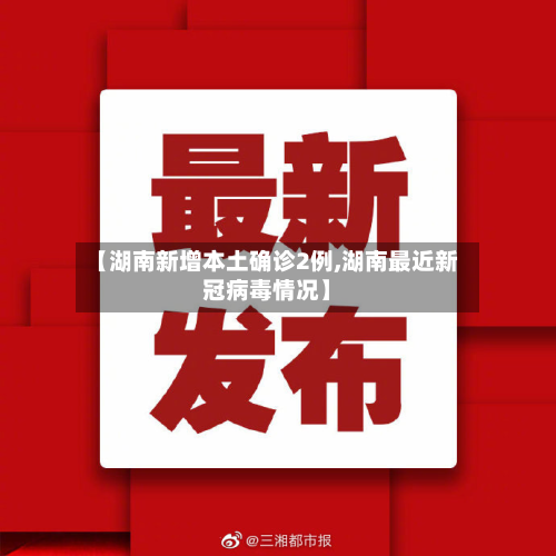 【湖南新增本土确诊2例,湖南最近新冠病毒情况】-第2张图片