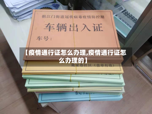 【疫情通行证怎么办理,疫情通行证怎么办理的】-第2张图片