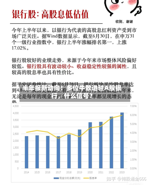 半年报新动向！多位牛散进驻A股银行，什么信号？-第2张图片