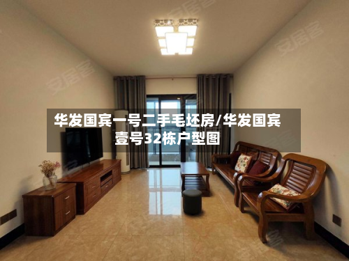 华发国宾一号二手毛坯房/华发国宾壹号32栋户型图-第3张图片
