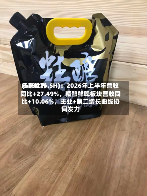 乐惠世界(603076.SH)：2026年上半年营收同比+27.49%，精酿鲜啤板块营收同比+10.06%，主业+第二增长曲线协同发力-第2张图片
