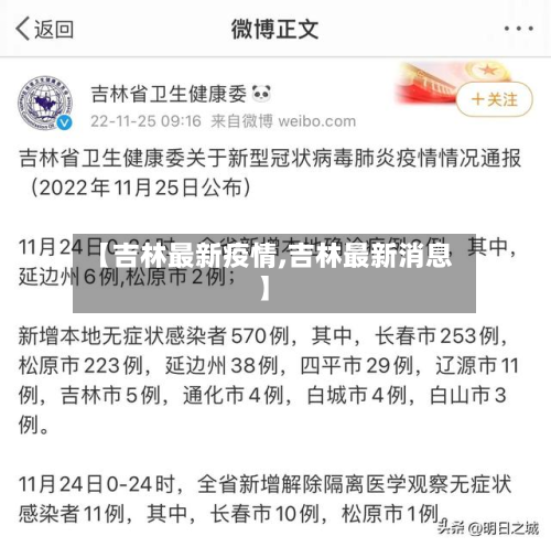 【吉林最新疫情,吉林最新消息】-第2张图片