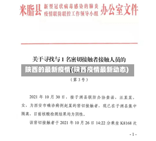 陕西的最新疫情(陕西疫情最新动态)-第2张图片