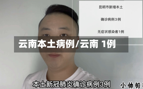 云南本土病例/云南 1例-第3张图片