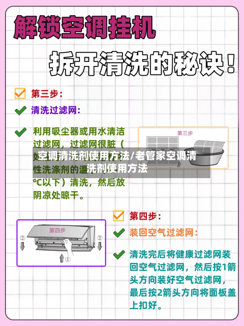 空调清洗剂使用方法/老管家空调清洗剂使用方法-第2张图片