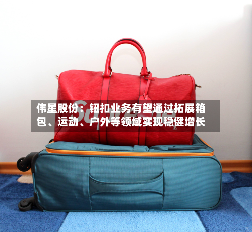 伟星股份：钮扣业务有望通过拓展箱包、运动	、户外等领域实现稳健增长-第1张图片