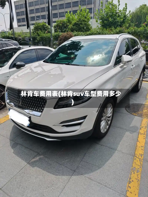 林肯车费用表(林肯suv车型费用多少)