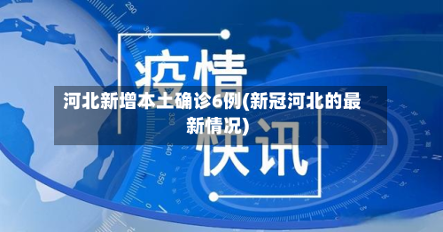 河北新增本土确诊6例(新冠河北的最新情况)-第3张图片
