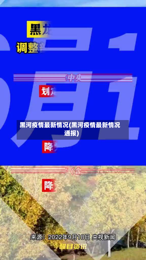 黑河疫情最新情况(黑河疫情最新情况通报)