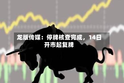 龙版传媒：停牌核查完成	，14日开市起复牌-第2张图片