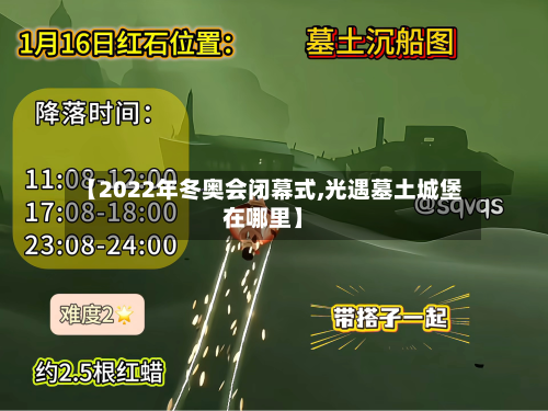 【2022年冬奥会闭幕式,光遇墓土城堡在哪里】-第2张图片