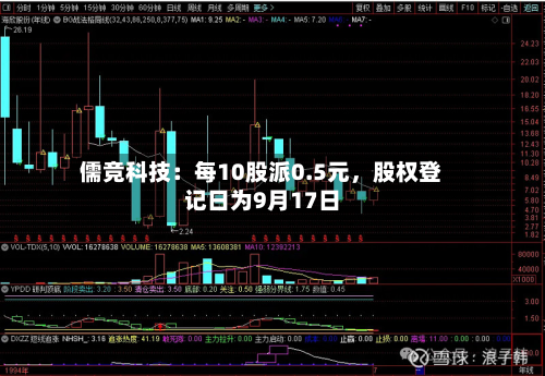 儒竞科技：每10股派0.5元，股权登记日为9月17日-第2张图片