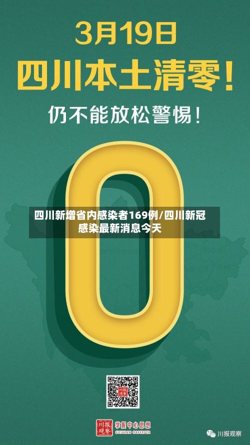 四川新增省内感染者169例/四川新冠感染最新消息今天-第2张图片