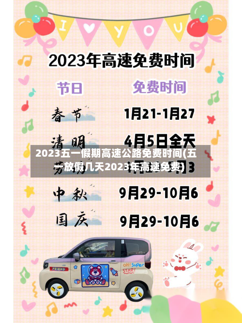 2023五一假期高速公路免费时间(五一放假几天2023年高速免费)